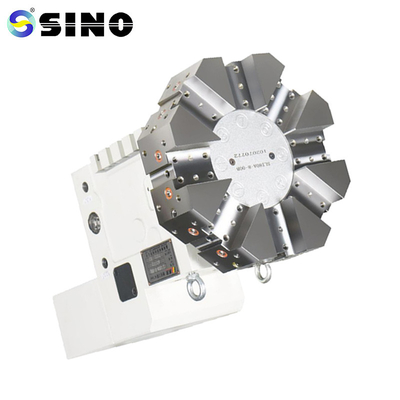 SINO SLT63A เครื่องกัดเจาะ CNC เครื่องมือกลึงความเร็วสูง SLT Series Servo Turret